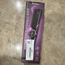 Ceramic Straightening Brush Black Fast Heating Hair styling heat brush