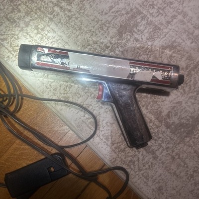 Vintage SEARS Craftsman Timing Light Gun 161.219401 Made In USA With Adapter