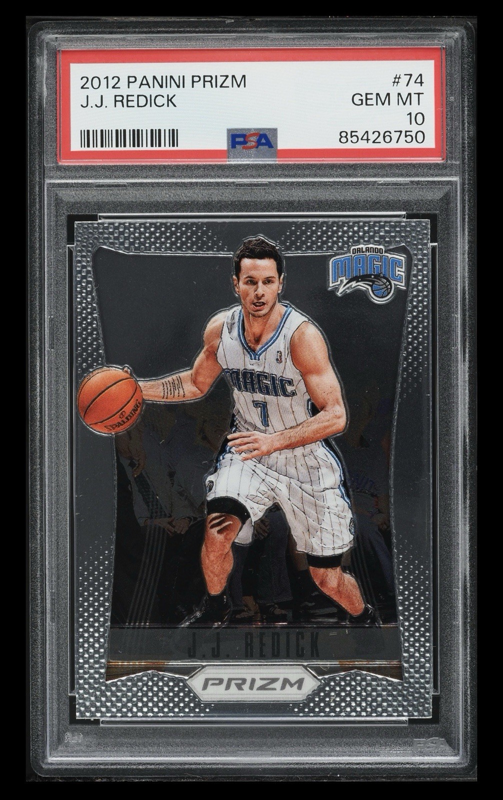 JJ Redick 2012-13 Panini Prizm #74 PSA 10 Gem Mint