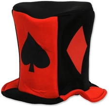 Fabric Card "Suit" Hat for Halloween - Beistle