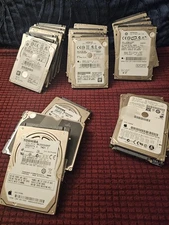 2.5" Mac Hard Drives (HDDs) - 160 GB, 250 GB, 500 GB