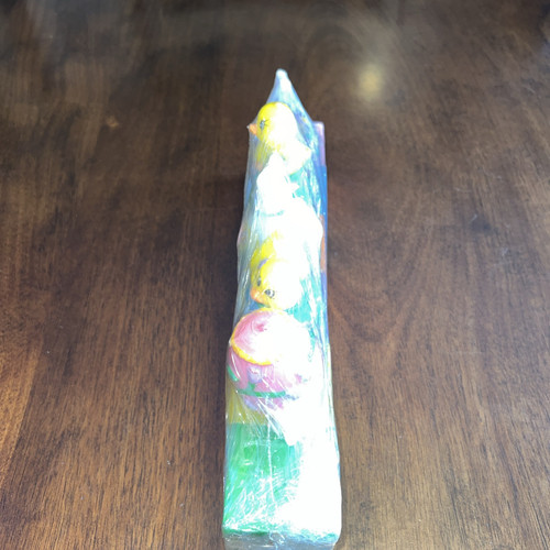 Vintage Happy Easter Candle Set Rabbits Chicks Eggs - Picture 8 of 10