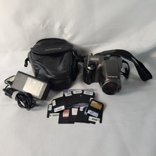 VTG Olympus Camedia D600L C1400L Digital SLR Camera Bundle 14 Memory Cards Work
