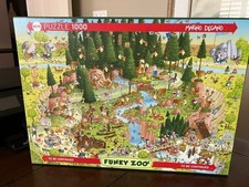 NEW Heye Funky Zoo  BLACK FOREST HABITAT  1000 piece Jigsaw Puzzle