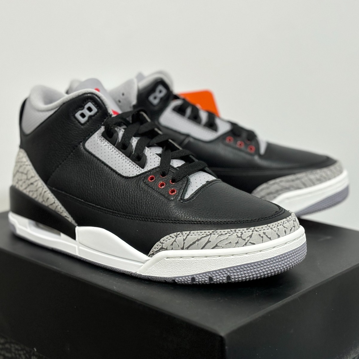 シューズ(男性用) Nike Air Jordan 3 Retro OG Black Cement 楽天市場】NIKE AIR JORDAN 3 RETRO OG 【BLACK CEMENT】 ナイキ