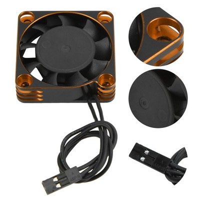 RC Motor Lüfter Kühler 40mm 8.0V Rocket Surpass Aluminium RC Auto