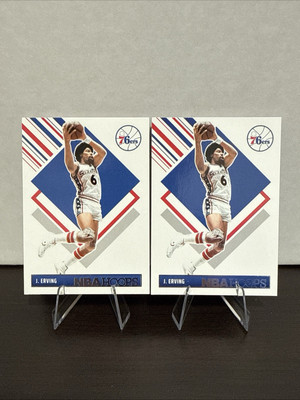 2024-25 Panini NBA Hoops - #300 Julius Erving (LOT OF 2)