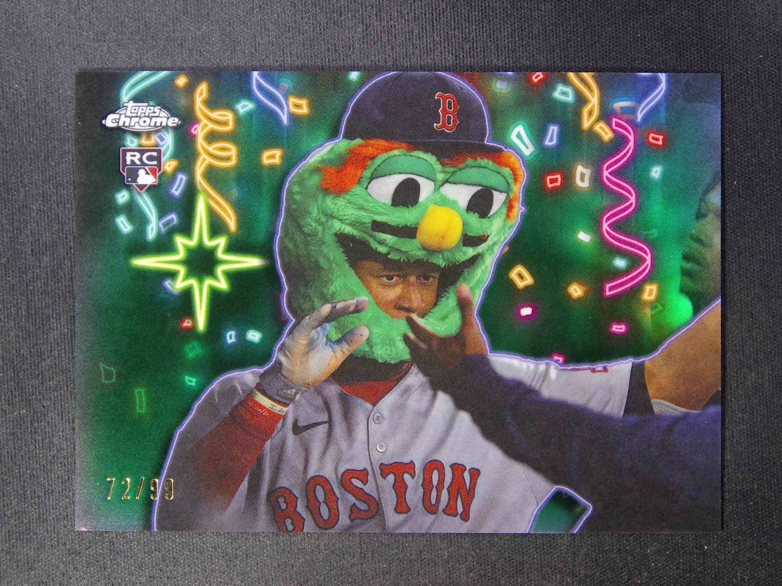 2025 Topps Chrome Update Kristian Campbell Celebracion RC Rookie Green /99