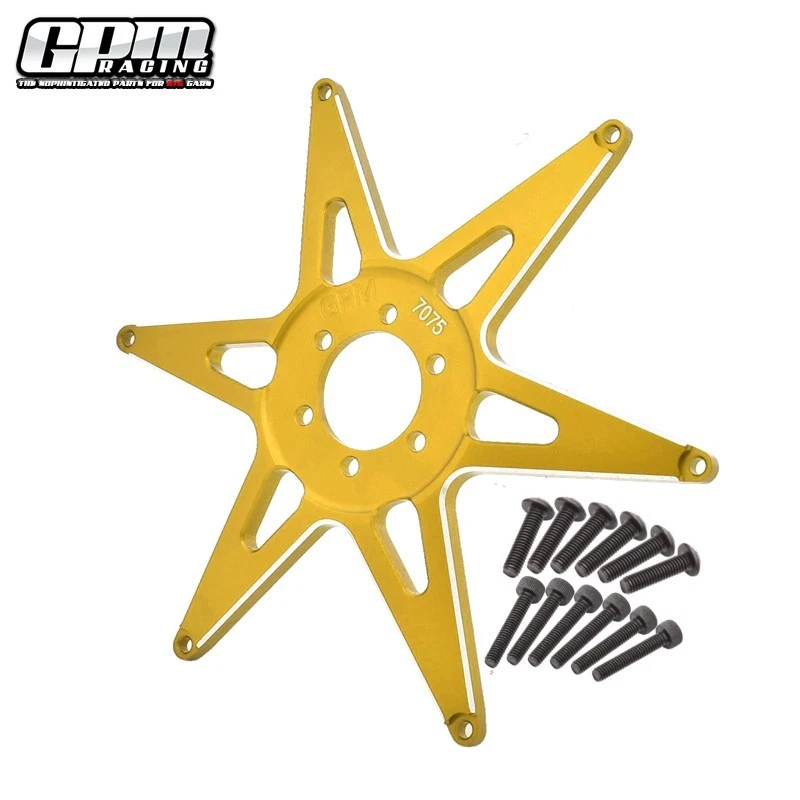 GPM Aluminum 7075 Front Wheel Pattern Buckle For LOSI 1/4 Promoto MX Motorcycle - Image 3 of 4