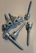 25 of 1/4 x 2 1/2 - 1/4 rod vertical hanger like Sammy  - 1100lbs!