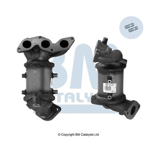 For HYUNDAI i10 II BA IA 2013 to 2021 Catalytic Converter