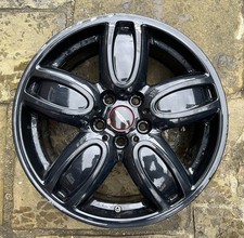 MINI Cooper S JCW 18 inch 509 Alloy Wheel 7J Black 6855115 GENUINE F55 F56 F57