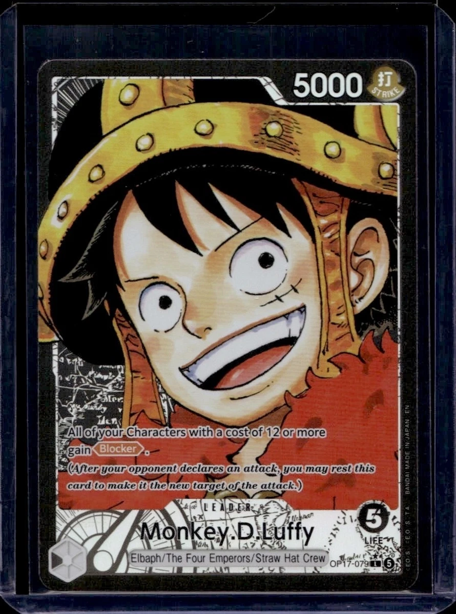 25+ Monkey.D.Luffy OP17-079 The World's Strongest Warriors for