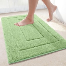 Buganda Bathroom Rugs, 30" x 20", Soft and Absorbent Microfiber Bath Rugs, Non-S