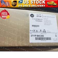 Allen-Bradley 2711P-B4C20D Panelview Plus400 HMI Touch 24VDC 25W New US Free Tax