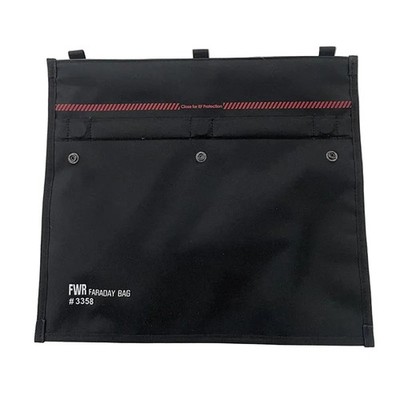 FWR Faraday Tasche für großes Tablet / Laptop - Signal Blocking Pouch Magnet Cl...