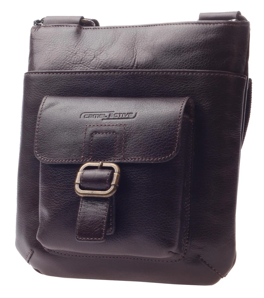 Umhängetasche Camel Senegal [Misc.] aus echtem Leder hochwertige Verarbeitung - Bild 2 von 3