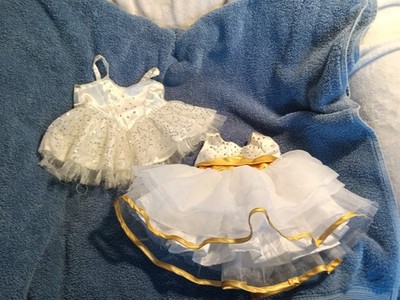BABW Build A Bear Workshop lot of 2 dance / dressy dresses EUC