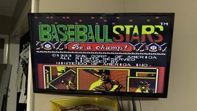 Baseball Stars Snk NES Nintendo Entertainment System 1989 Tested! Cartridge Only