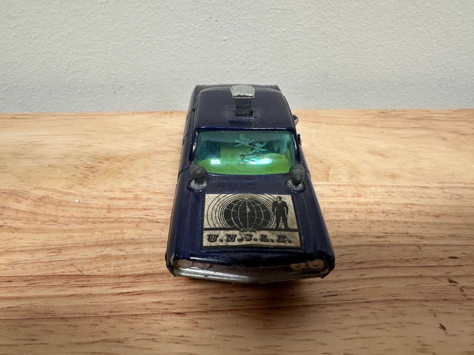 Corgi Toys 497- Oldsmobile Super 88 Man From U.N.C.L.E. Vintage Works! - Image 2 of 4