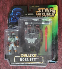 Star Wars Power of the Force Deluxe Boba Fett & Wing-Blast Rocketpack