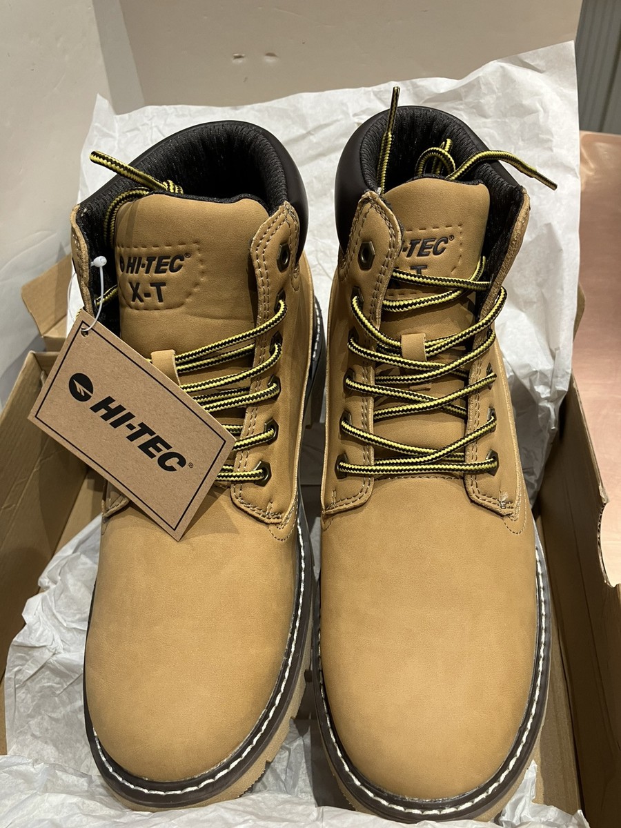 NWT Hi Tec Reznor Boots Men\'s  Size 9.5 6in Soft toe Tan  Work Chore Amazon.com | HI-TEC Reznor Soft Toe Men main image 3