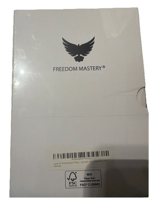 New Sealed Freedom Mastery Law of Attraction Planner 248 Life Changing Pages