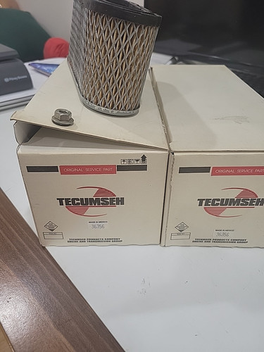 NOS Genuine 36356 Tecumseh Air Filter Carburetor Intake Cleaner Cartridge 36356X - Picture 1 of 3