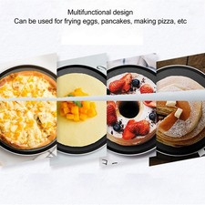 Nonstick Crepe Pan 30cm Comales Para Tortillas Griddle Pan For Gas Stove Top