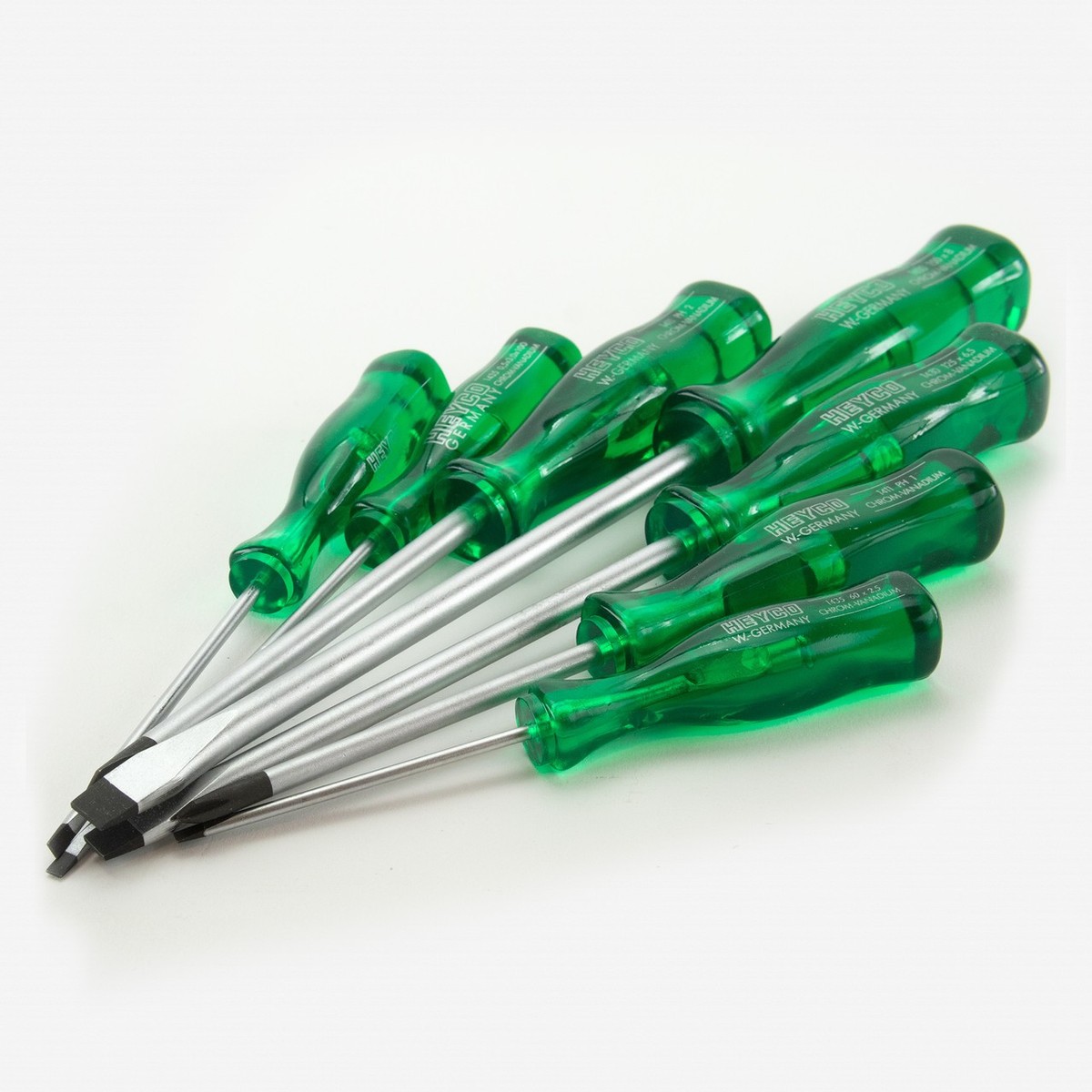 Heyco Phillips/Slotted Screwdriver Set with Acetate Handle