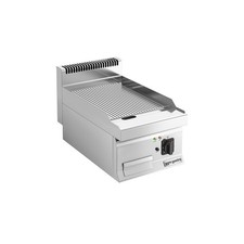 GGM Gastro Elektro Bratplatte - 4,5 kW - Gerillt