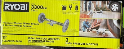 #ad #ad Ryobi Water Broom Undercarriage Cleaner 3300 PSI 11quot; Path 3 Nozzles RY31211 $36.99