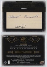 2011 SP Legendary Cuts Black Cut Signatures /11 Reb Russell #CHIS-RR Auto