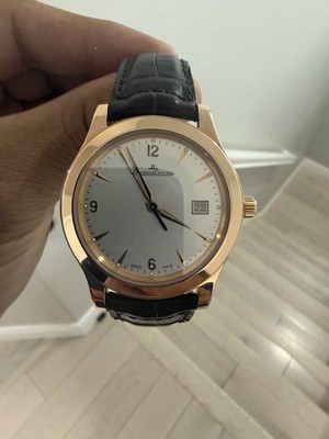 Jaeger LeCoultre Master Control 18k Rose Gold 40mm Watch Q1392420