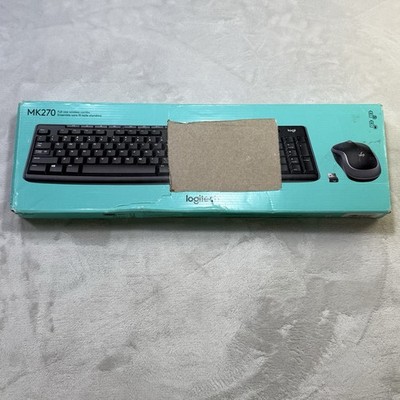 Logitech MK270 Wireless Keyboard Mouse Combo Sealed New OEM Keyboard & Mouse