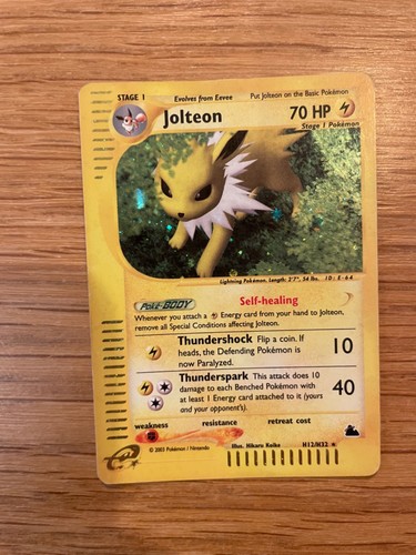 Jolteon H12/H32 Skyridge Holo