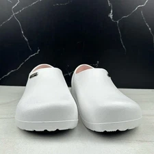 Vangelo Unisex Professional Slip Resistant Clog White sz 7 Men’s/9 Women’s