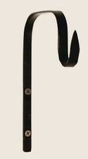 2-Metal Wall Hooks for Lanterns, Flowers, Bird Feeders and More, Extends 6 Inch