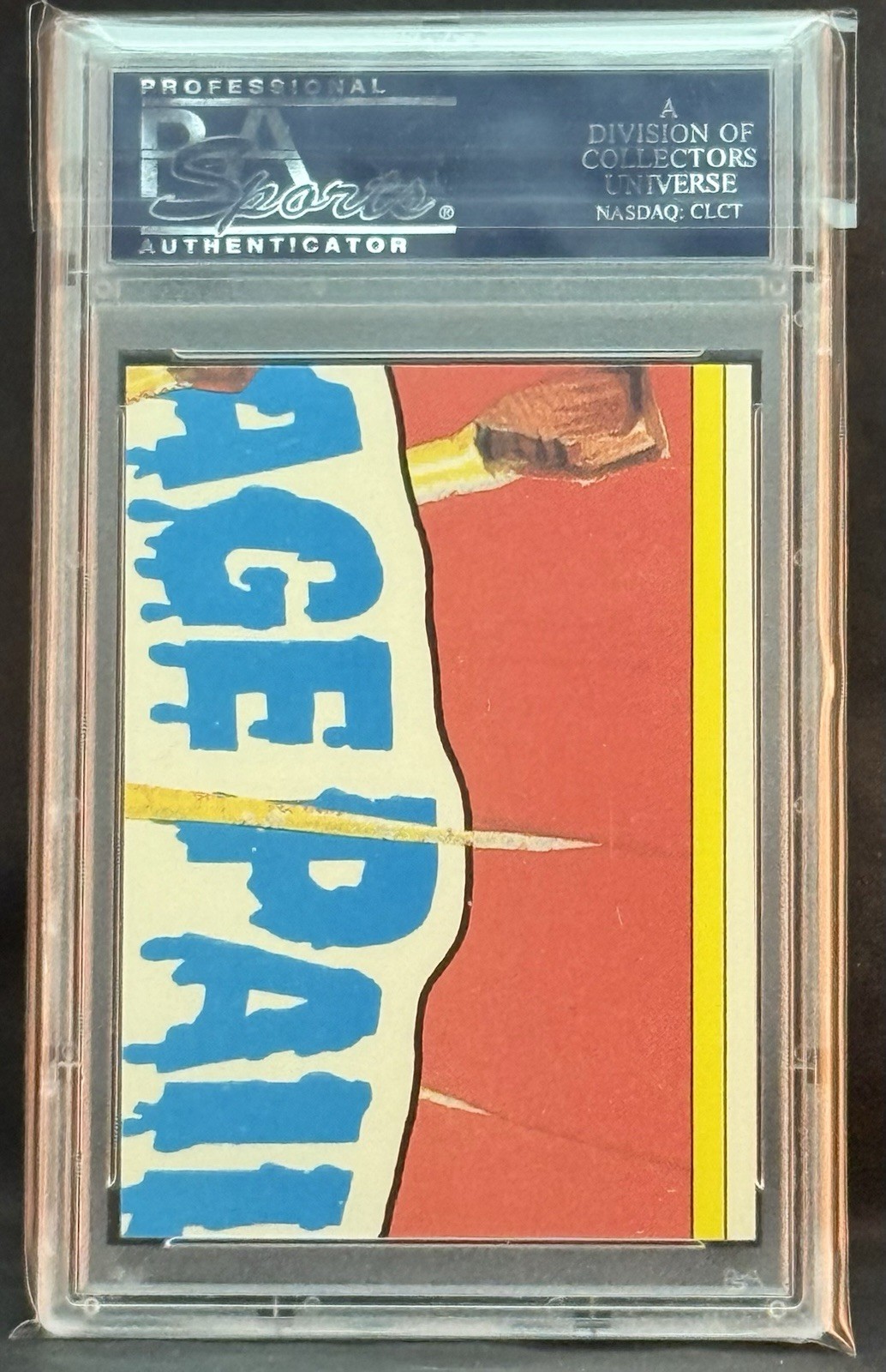 1986 GARBAGE PAIL KIDS SERIES 6 #214B BRUSHED-OFF BRENDA PSA 10 GEM MINT view 2