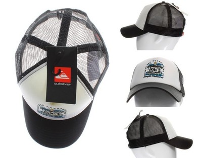 Quicksilver Men's Simple Pleasures Trucker Hat Foam & Mesh Adjustable NWT