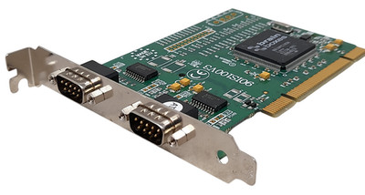 Brainboxes Dual Serial RS-232 PCI Adapter Port Expansion Card IS-200B