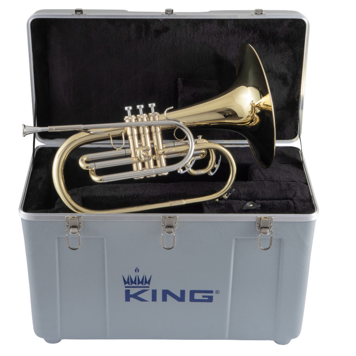 King KMH611 Ultimate Marching French Horn Outfit Lacquer | eBay