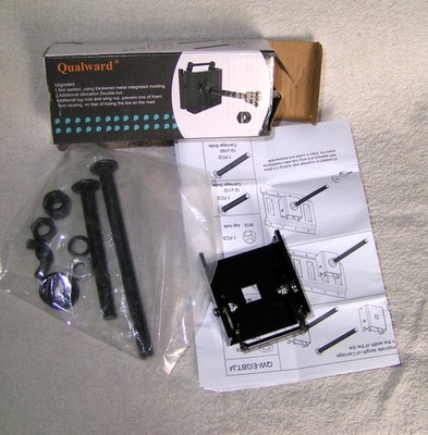 Qualward Spare Tire Mount for E TRACK truck or garage  Holder Carrier Bracket