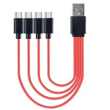4 in 1 Convert Type C USB Cable For Tablet Laptop Phone Cord Splitter FastCharge