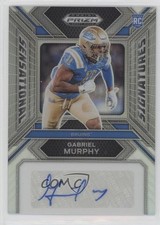 2024 Prizm Draft Picks Sensational Signatures Silver Gabriel Murphy Auto 1n8m