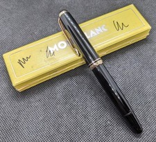 Vintage Montblanc 254 Fountain Pen Nib Gold 14K Broad Broad.