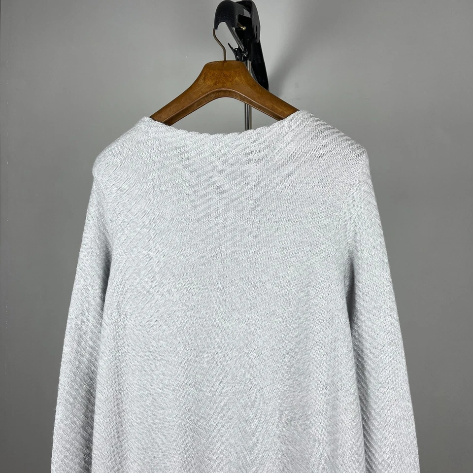 Oska Damen graues Schurwolle Strick Pullover Kleid - Größe 3 (US 10 / UK 14... - Bild 4 von 4