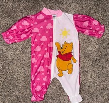 Vintage Disney Winnie the Pooh Pajamas 6 Months Baby Girls Pajamas