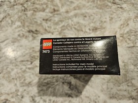 Lego #7473 Dino Attack: Steel Sprinter vs Mutant Lizard NIB Sealed Digger