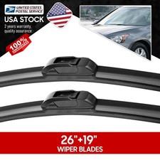 Set of 26"+19" Genuine Front Windshield Wiper Blades For Honda Accord 2008-2016